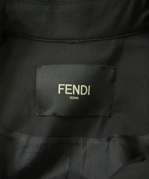 FENDI（フェンディ）カジュアルシャツ 黒 サイズ:46(M位) メンズ/2200712936064