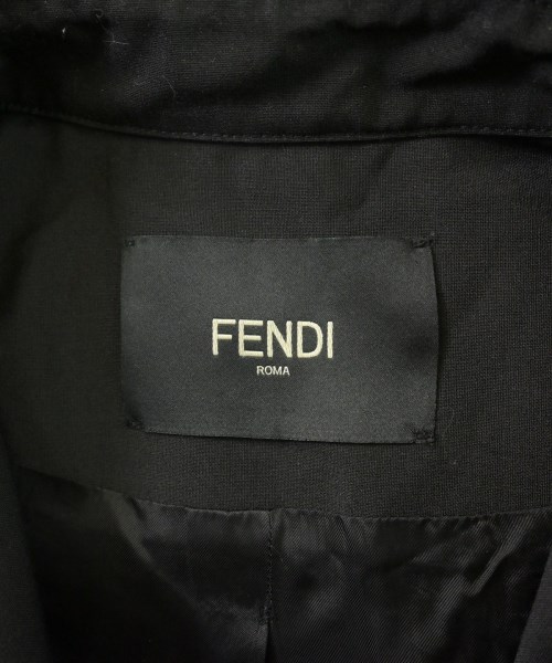 FENDI（フェンディ）カジュアルシャツ 黒 サイズ:52(XXL位) メンズ/2200712936088