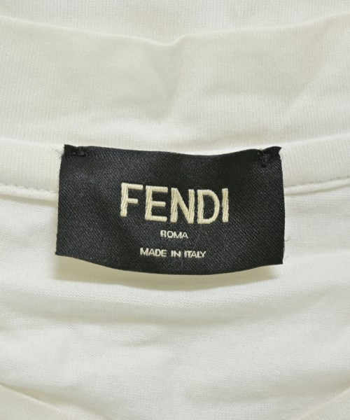 FENDI（フェンディ）Tシャツ・カットソー 白 サイズ:S メンズ/2200712936224