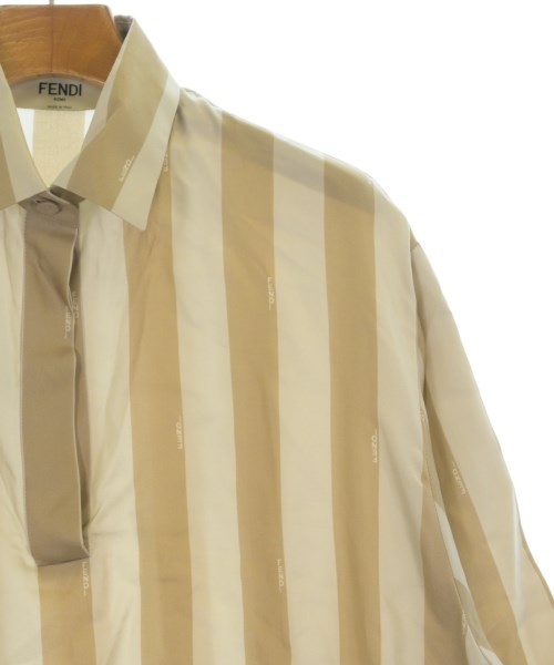 FENDI（フェンディ）ブラウス ベージュ サイズ:36(XS位) レディース/2200712936293