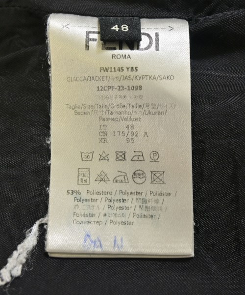 FENDI（フェンディ）カジュアルシャツ 黒 サイズ:48(L位) メンズ/2200713847062