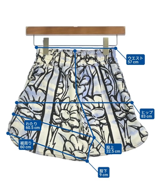 FENDI（フェンディ）ショートパンツ 青 サイズ:36(XS位) レディース/2200714590035