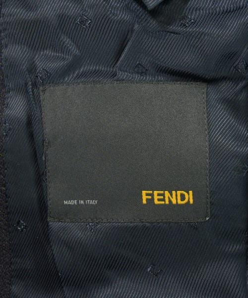FENDI（フェンディ）テーラードジャケット 紺 サイズ:50(XL位) メンズ/2200715283059