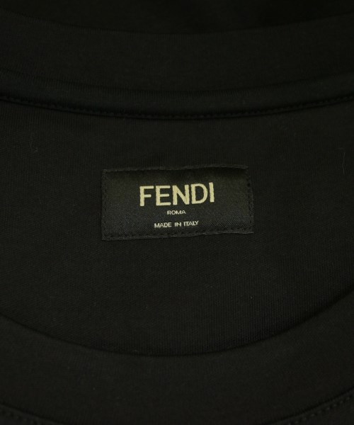 FENDI（フェンディ）Tシャツ・カットソー 黒 サイズ:S メンズ/2200713715057