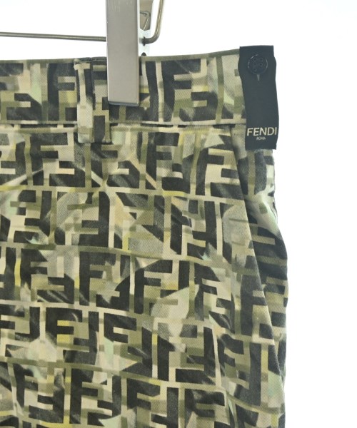 FENDI（フェンディ）ショートパンツ カーキ サイズ:50(XL位) メンズ/2200714450056
