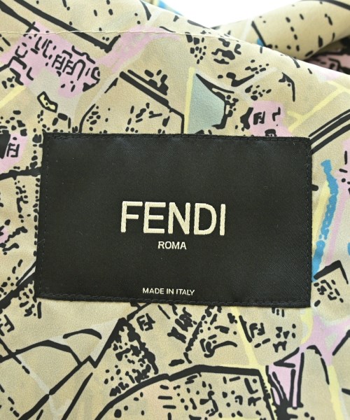 FENDI（フェンディ）ステンカラーコート ベージュ サイズ:52(XL位) メンズ/2200716929024