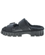 FENDI（フェンディ）サンダル 黒 サイズ:UK7(25.5cm位) メンズ/2200644270076