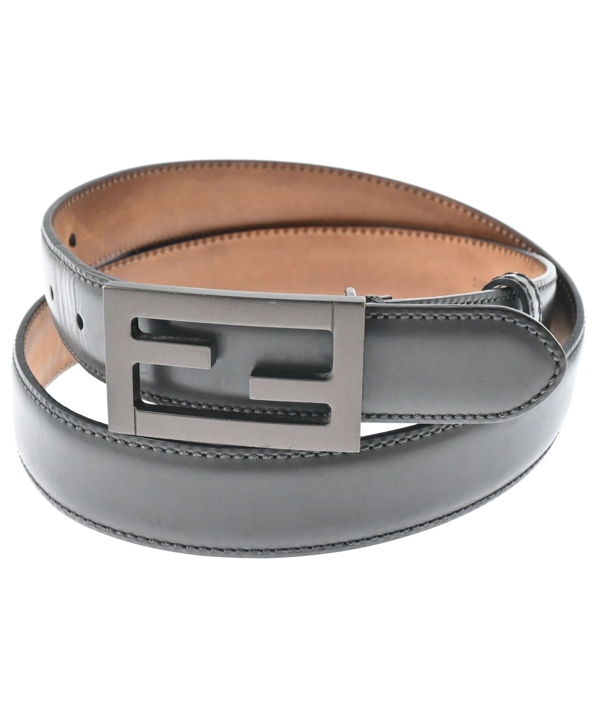 FENDI（フェンディ）ベルト グレー サイズ:95 レディース