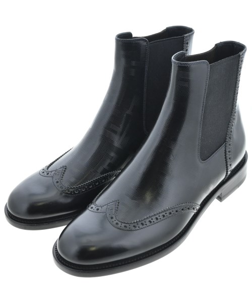 FENDI(フェンディ)ブーツ 黒 サイズ:UK7(25.5cm位)/2200646309040