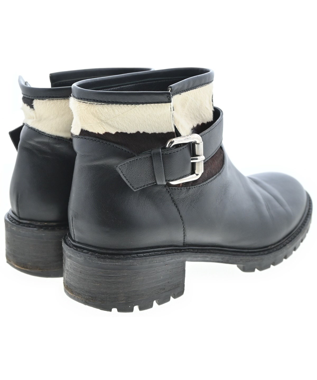 FENDI Boots EU36.5 US6 Black detailed image 2