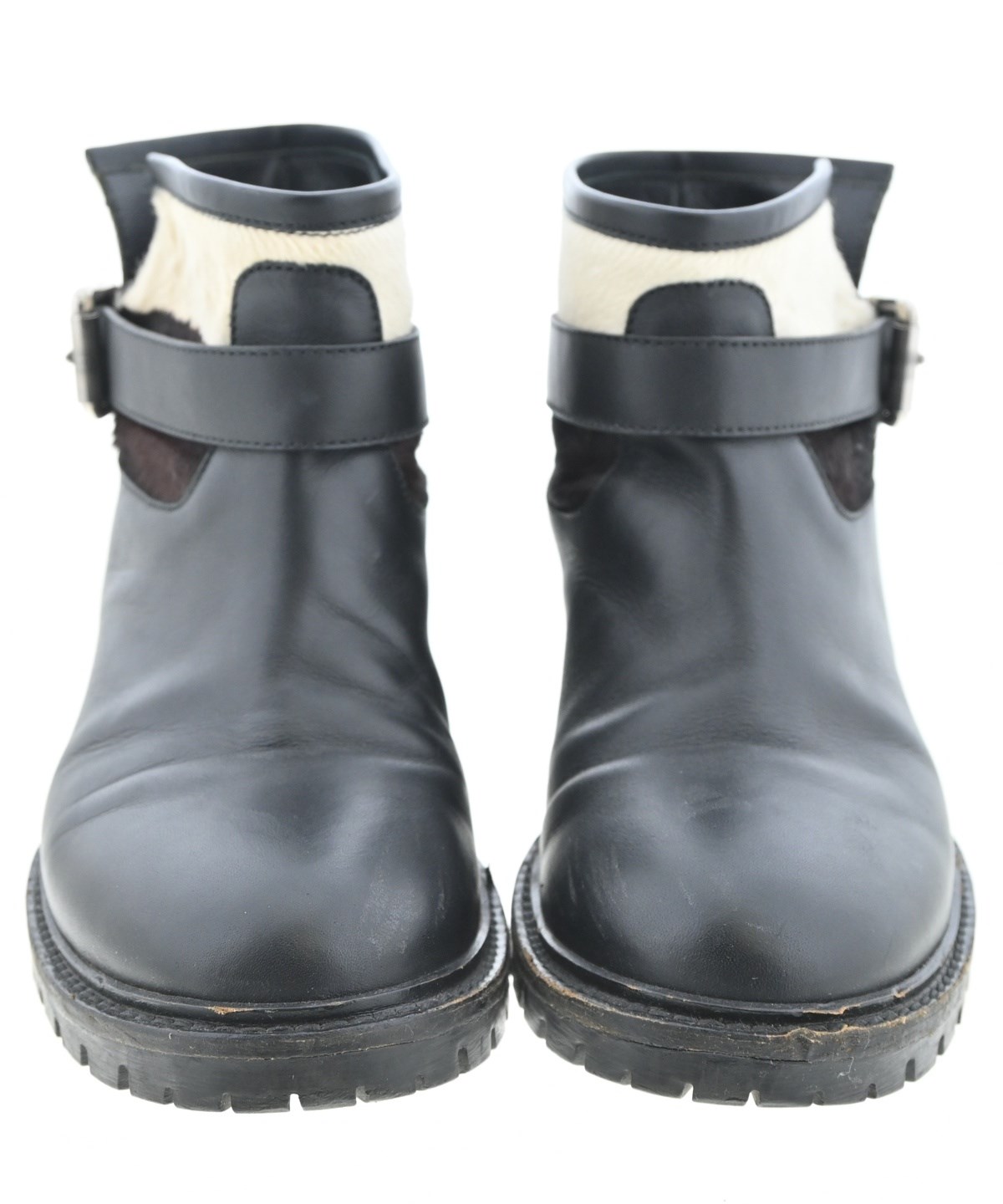 FENDI Boots EU36.5 US6 Black detailed image 5