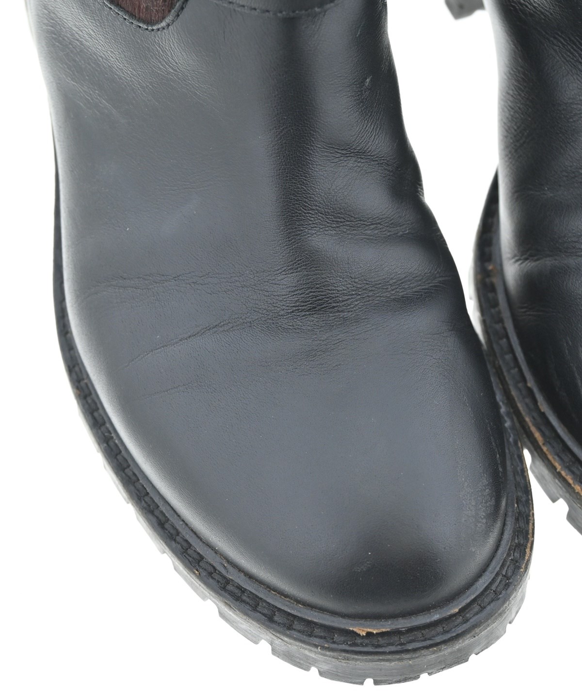 FENDI Boots EU36.5 US6 Black detailed image 6