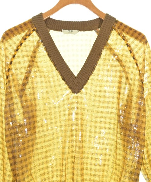 FENDI（フェンディ）ニット・セーター 茶 サイズ:38(S位) レディース/2200648006046