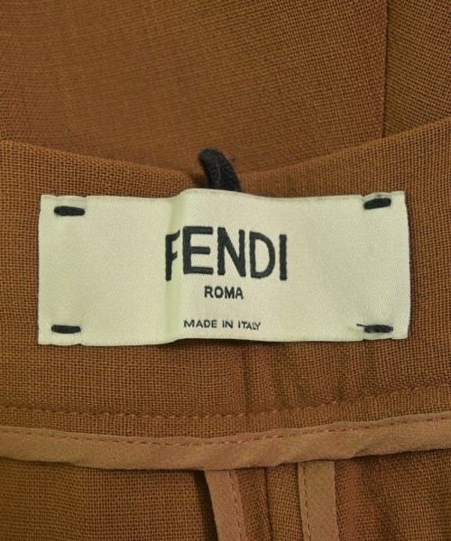 FENDI（フェンディ）スラックス 茶 サイズ:38(S位) レディース/2200648006145