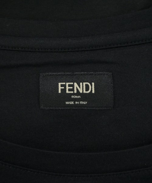 FENDI（フェンディ）Tシャツ・カットソー 黒 サイズ:XL メンズ/2200648398219