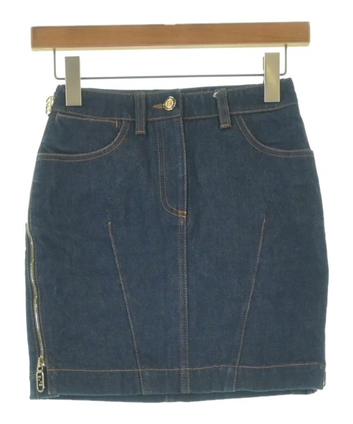 FENDI(フェンディ)ミニスカート 紺 サイズ:36(XS位)/2200649420025