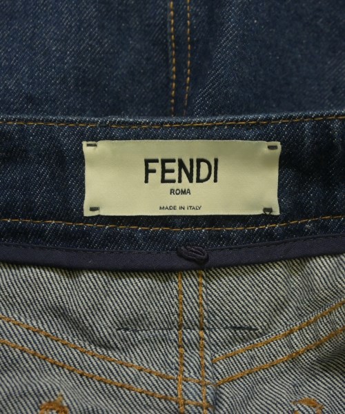 FENDI（フェンディ）ミニスカート 紺 サイズ:36(XS位) レディース/2200649420025