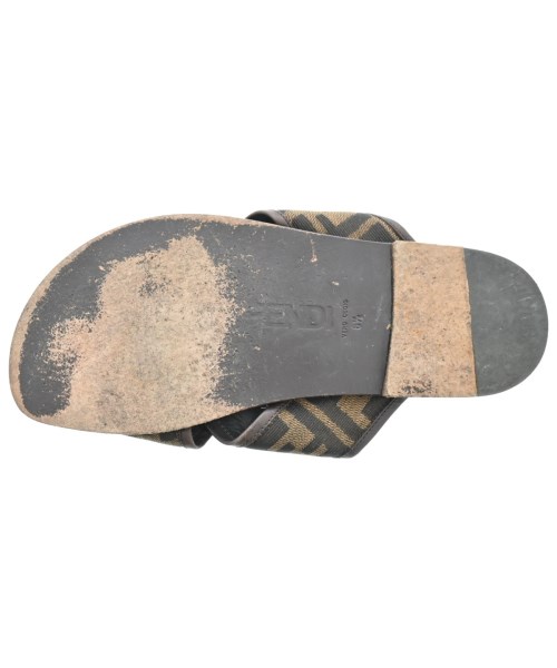 FENDI（フェンディ）サンダル 茶 サイズ:UK6 1/2(25cm位) メンズ/2200649469048