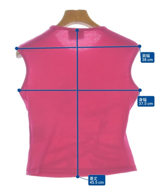 FENDI（フェンディ）ノースリーブ ピンク サイズ:36(XS位) レディース/2200649773077