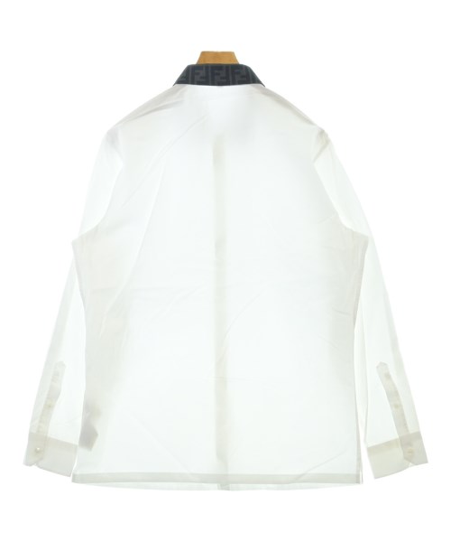 FENDI（フェンディ）ドレスシャツ 白 サイズ:43(XXL位) メンズ/2200650536074