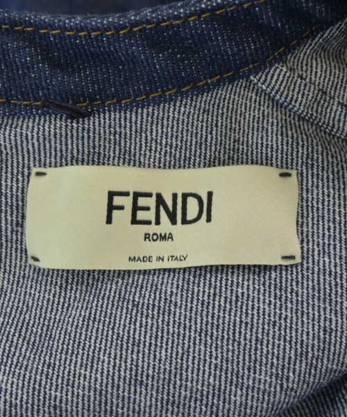 FENDI（フェンディ）ワンピース 紺 サイズ:38(S位) レディース/2200641911019