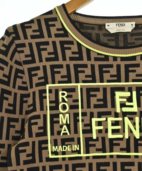 FENDI（フェンディ）ニット・セーター 茶 サイズ:40(M位) レディース/2200651814164