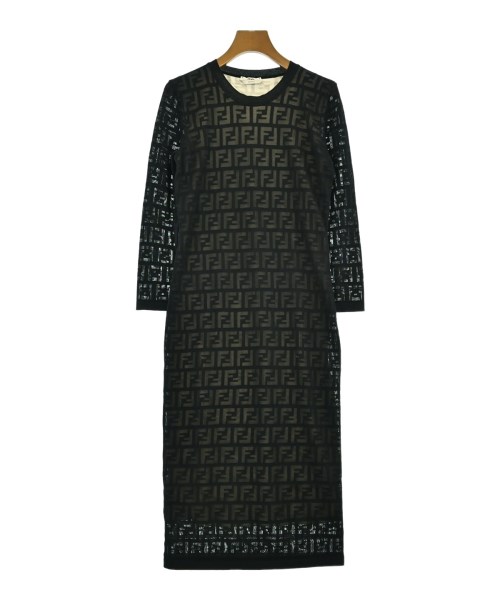 FENDI(フェンディ)ワンピース 黒 サイズ:36(XS位)/2200651814201