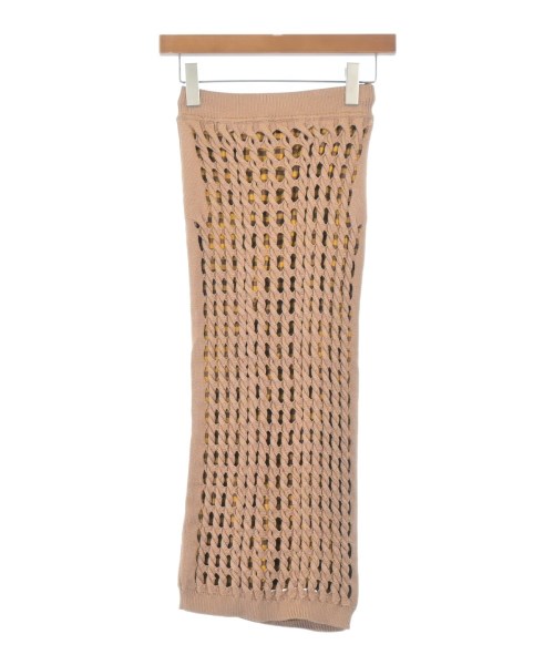 FENDI(フェンディ)ロング・マキシ丈スカート ベージュ サイズ:38(S位)/2200651840125