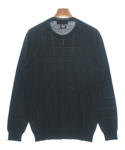 FENDI（フェンディ）ニット・セーター 黒 サイズ:50(XL位) メンズ/2200651962063