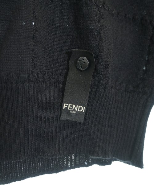 FENDI（フェンディ）ニット・セーター 黒 サイズ:50(XL位) メンズ/2200651962063