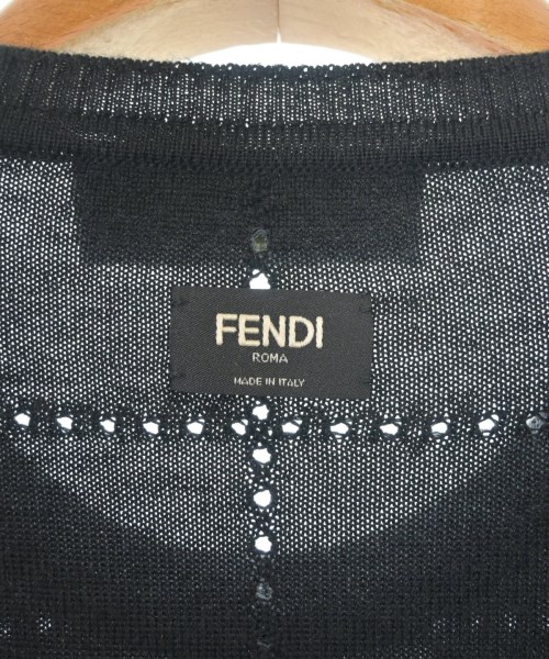 FENDI（フェンディ）ニット・セーター 黒 サイズ:50(XL位) メンズ/2200651962063