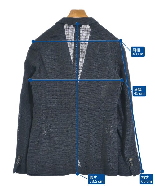 FENDI（フェンディ）カジュアルジャケット 紺 サイズ:46(M位) メンズ/2200652169010