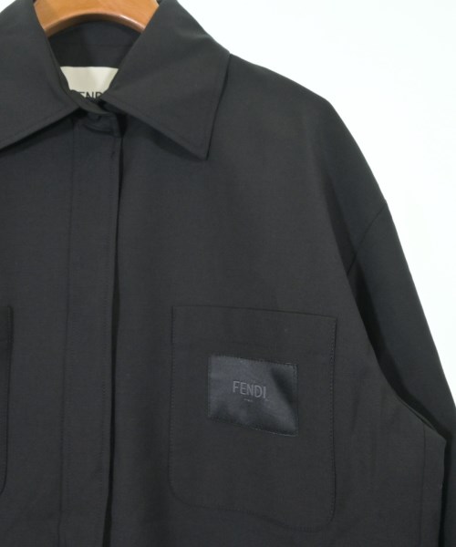 FENDI（フェンディ）カジュアルシャツ 黒 サイズ:36(XS位) レディース/2200652625035