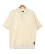 FENDI（フェンディ）ポロシャツ 白 サイズ:M メンズ/2200652625103
