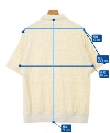 FENDI（フェンディ）ポロシャツ 白 サイズ:M メンズ/2200652625103