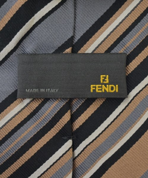 FENDI（フェンディ）ネクタイ ベージュ サイズ:- メンズ/2200703067357