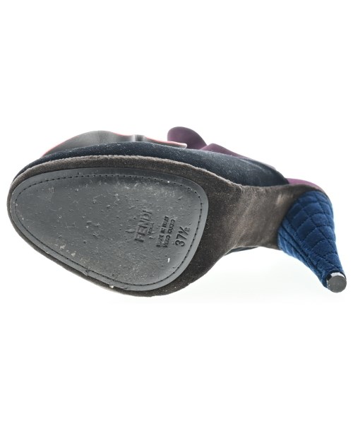 FENDI（フェンディ）パンプス 青 サイズ:EU37 1/2(24cm位) レディース/2200701236755