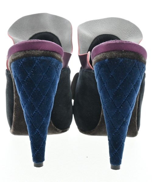 FENDI（フェンディ）パンプス 青 サイズ:EU37 1/2(24cm位) レディース/2200701236755