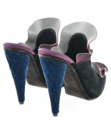 FENDI（フェンディ）パンプス 青 サイズ:EU37 1/2(24cm位) レディース/2200701236755