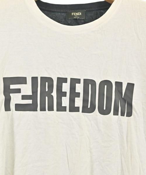 FENDI（フェンディ）Tシャツ・カットソー 白 サイズ:XS メンズ/2200704632073