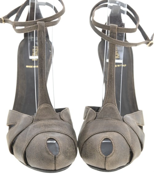 FENDI（フェンディ）サンダル 茶 サイズ:EU38(24.5cm位) レディース/2200705152020