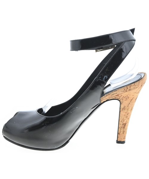 FENDI（フェンディ）サンダル 黒 サイズ:38(24.5cm位) レディース/2200705152037