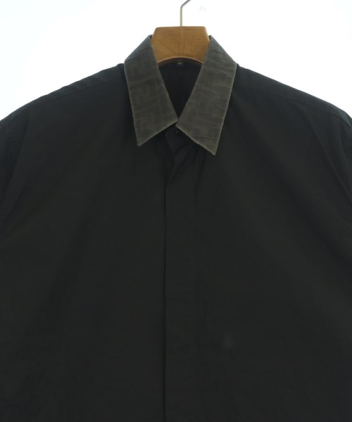 FENDI（フェンディ）カジュアルシャツ 黒 サイズ:40(L位) メンズ/2200705497213