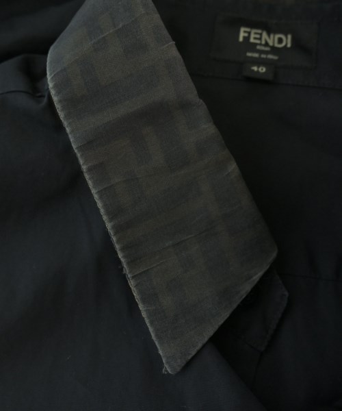FENDI（フェンディ）カジュアルシャツ 黒 サイズ:40(L位) メンズ/2200705497213