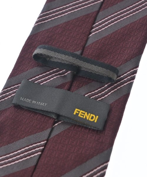 FENDI（フェンディ）ネクタイ 赤 サイズ:- メンズ/2200704666573