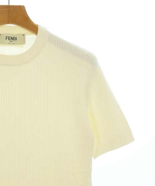FENDI（フェンディ）ニット・セーター 白 サイズ:44(L位) レディース/2200707903033
