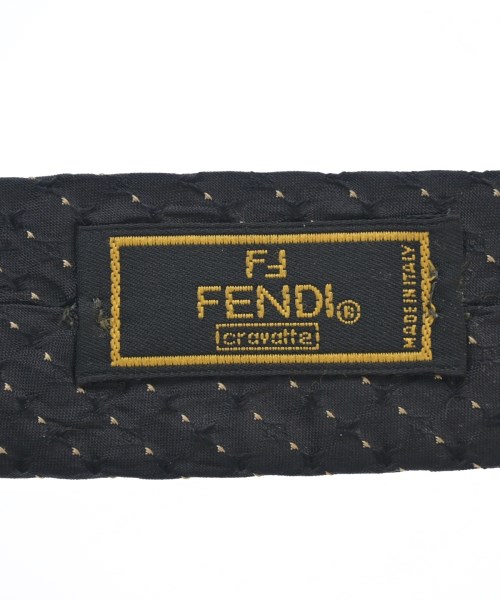 FENDI（フェンディ）ネクタイ 黒 サイズ:- メンズ/2200708357057