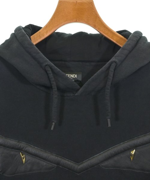 FENDI（フェンディ）パーカー 黒 サイズ:XL メンズ/2200704992030