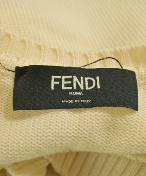 FENDI（フェンディ）ニット・セーター 白 サイズ:48(L位) メンズ/2200704992047