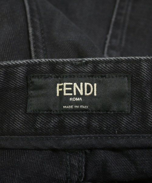 FENDI（フェンディ）デニムパンツ 黒 サイズ:33(L位) メンズ/2200710274045